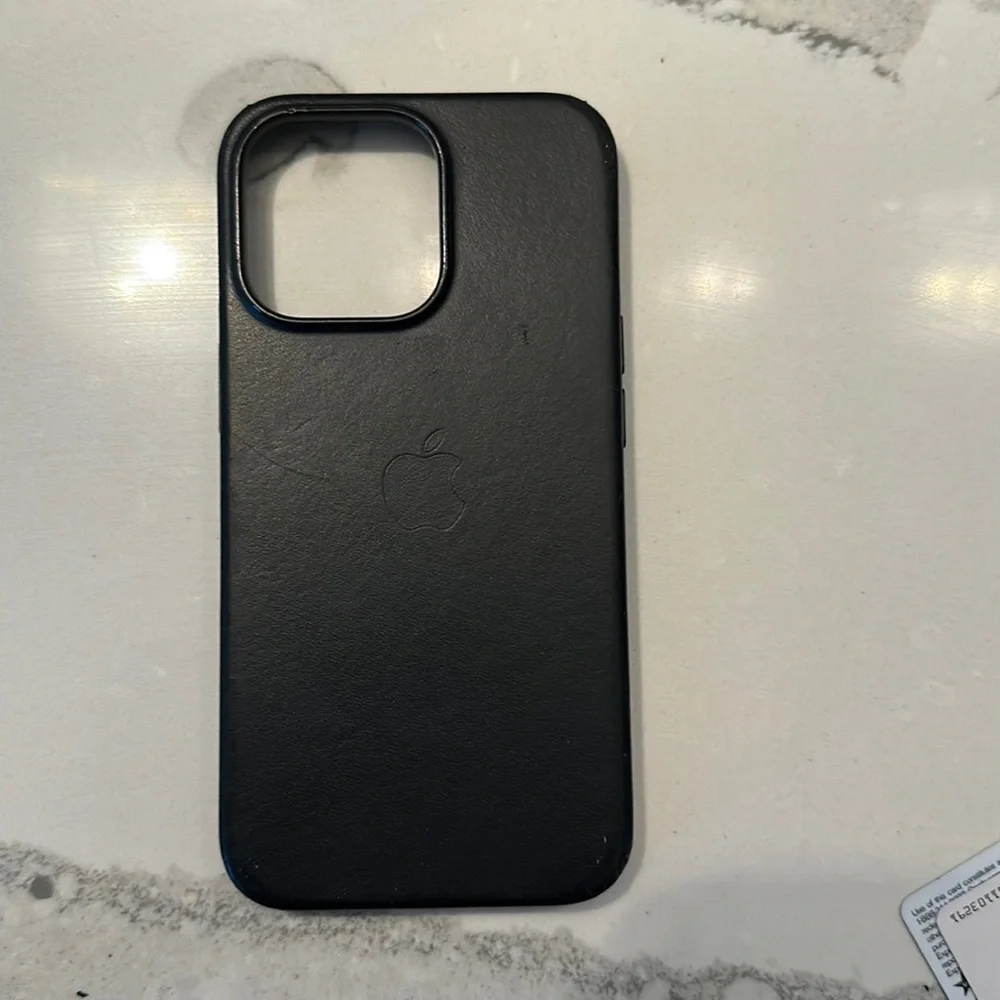 COPY - Apple iPhone 13 Pro leather case - Picture 1 of 9